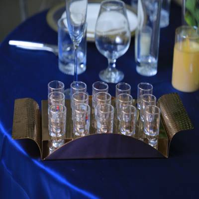 Shot Glass Serving Tray popper color