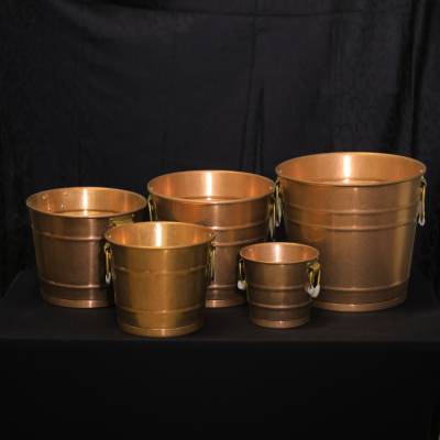 Rose Gold Ice Bucket 5 Set
