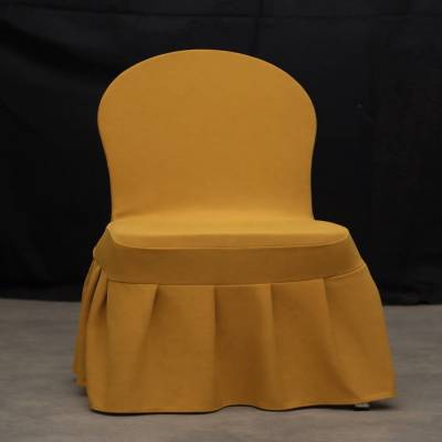 Mustard Color Chair Cover